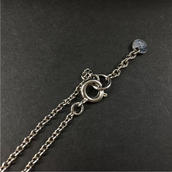 LOEWE Silver and Gold Tone Heart Pendant Necklace with Box - Picture 4 of 7